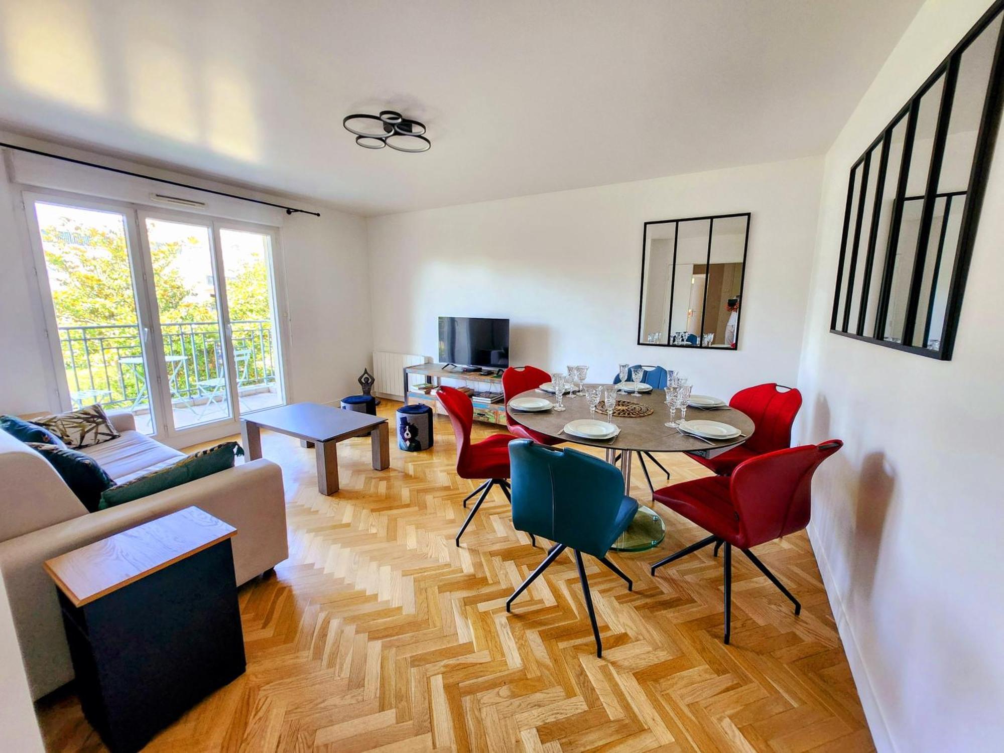 5' Disneyland Cozy Appartment Montévrain Exterior foto