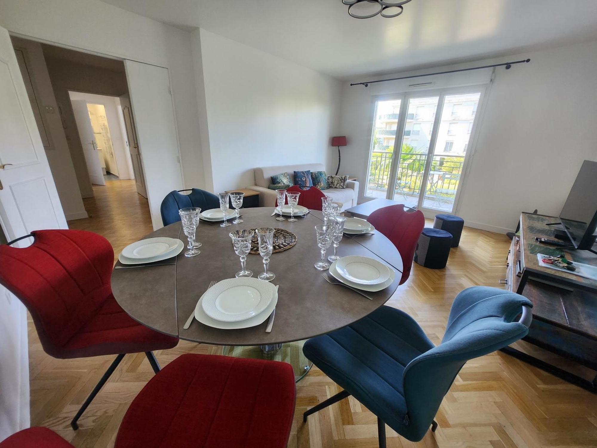 5' Disneyland Cozy Appartment Montévrain Exterior foto